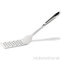 All-Clad T107 Stainless Steel Large Slotted Turner Kitchen Tool  14.5-Inch  Silver - B00005AL7E